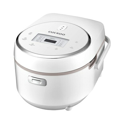 【中古】（新古品） CUCKOO CR-0810F | 8カップ(未調理) ミコム炊飯器 | 9メニューオプション:白米、ケーキ、スープなど ノンスティック 内釜 韓国 | ホワイト