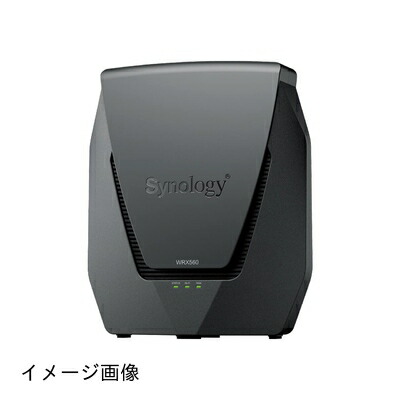 【新古品】 【Wi-Fi6ルーター】Synology メッシュ相応うルータ 2,400Mbps + 600Mbps(11a/b/g/n/ac/ax相応う) 高安全対策 VPN組み上げる能力のある Wi-Fi6デュアルダンス楽隊相応う WRX560