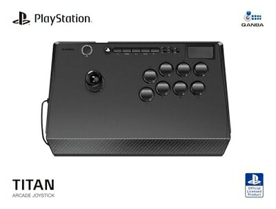 【新古品】 Qanba Titan クァンバ タイタン アーケード ジョイスティック (PlayStation?5 / PlayStation?4 / PC) 日本語版【PlayStation 日本国内公式ライセンス商品】