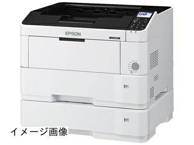 【新古品】 エプソン A3モノクロページプリンター増設1段質問用紙テープ付NWモノクロ35枚分