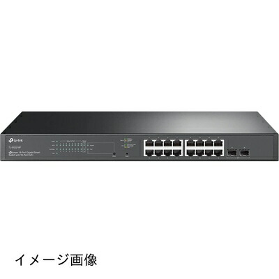 【新古品】 TP-Link Jetstream 18界面 ギガビット スイッチングこしき PoE+ 給電 (18界面の内16界面PoE+相応う) TL-SG2218P