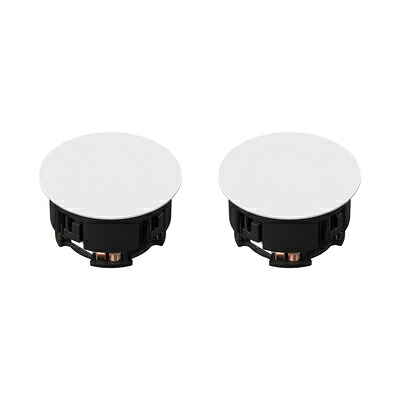 【中古】（新古品） Sonos (ソノス) 壁内スピーカー - アンビエントリスニング用 アーキテクチャスピーカー 1組｜ベアホームズ