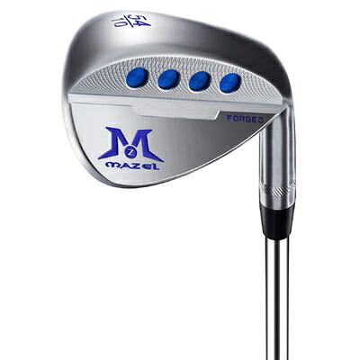 【中古】(新古品) MAZEL (マゼル) FORGED 鍛造ゴルフサンドウェッジ メンズ 右利き ロフト角:48度、50度、52度、54度、56度、58度、60度 ワイドソールウェッジ (ステンレス鋼(鍛造 - シルバー), Rフレックス, 54, 度, 右利き)|ベアホームズ
