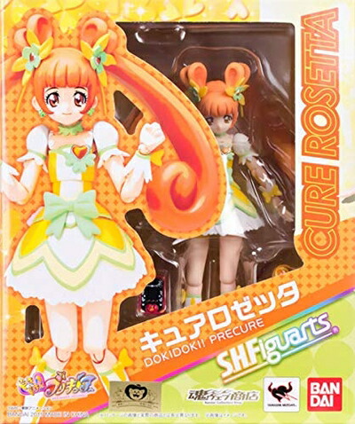 【中古】（新古品） S.H.フィギュアーツ キュアロゼッタ（魂ウェッブ押さえる）
