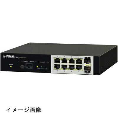 【新古品】 YAMAHA SWX2310-10G 賢しい L2 取り替えっこ 10界面