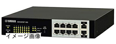 【新古品】 YAMAHA SWX2210P-10G かっこ良いL2 PoE取り替えっこ 10界面