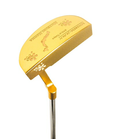 新品未使用　MUTSUMI HONMA ゴールド マレットパター　MH-282M 1567a8ed4f2e35c.jpg