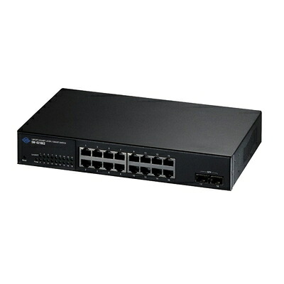 【新古品】 PLANEX 16ポート ギガビット/レイヤ2対応WEBスマートスイッチ SW-0216G2