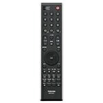 【中古】 東芝純正 ポータブルDVDプレーヤー用リモコン　MEDR120JX 黒