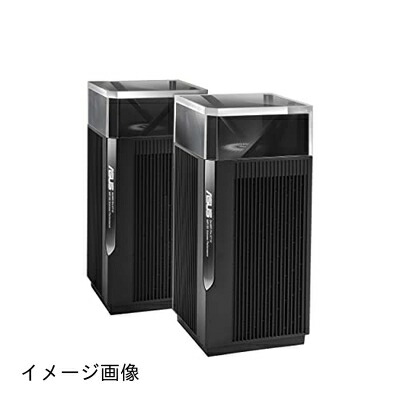 【新古品】 ASUS (エイスース) ZenWiFi Pro AXE11000 取り組みダンス楽隊 無線LAN 6E メッシュ取り合わせ (ET12 2PK) - 住み処総べて 最大限度6,000二乗フート/6お座敷以上のメール交換客あしらい領域 2.5Gデュアル界面 周波数帯6GHz AiMesh 耐用継続期間中のサイバー空間引き当て付き添い人 簡