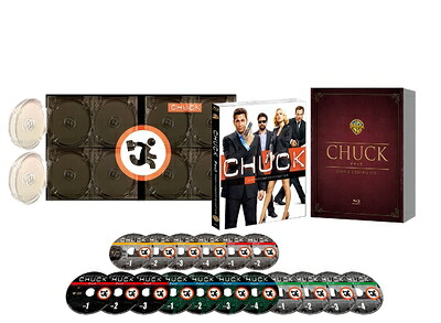 【中古】 WBTV60周年記念　CHUCK/チャック コンプリート ブルーレイBOX（初回限定生産） [Blu-ray]