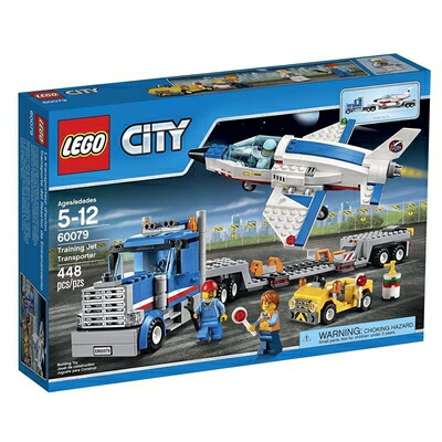 【中古】LEGO City Space Port 60079 Training Jet Transporter Building Kit
