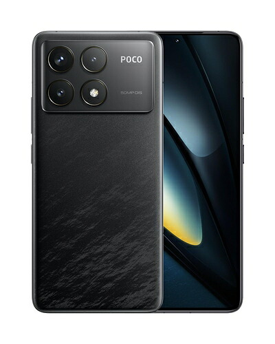 【中古】（新古品）Xiaomi POCO F6 Pro 12GB+512GB 日本語版 Simフリー スマートフォン Qualcomm Snapdragon 8 Gen 2搭載 120Hz 有機ELディスプレイ 120W Xiaomiハイパーチャージ ブラック