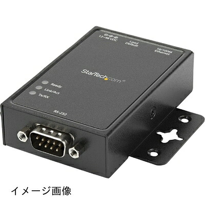 【新古品】 StarTech.com 1ポートRS232C - TCP/IP変換デバイスサーバー シリアル - LANイーサネット変換アダプタ DINレール付属 アルミ製 NETRS2321P｜ベアホームズ 43,484円