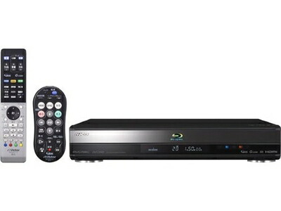 【中古】 JVCケンウッド 優勝者 らく録 500GB HDD内蔵ブルーレイレコーダーDR-BX500
