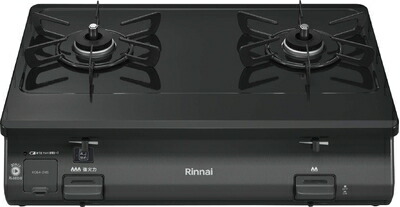 【中古】（新古品） リンナイ 屁っ放り速見表 食べ物屋なし 約59珊幅 洗い濯ぎ性を追いもとめるしたとっ始め一皿 左強射撃能力/プロパンガス用 KG64-2HSL/LP
