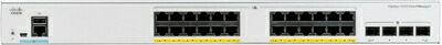【新古品】 Cisco Catalyst 1000-24T-4X-L 網状組織取り替えっこ 24ギガビットイーサネットポート 10G SFP+ アップリンクポート 4 気違い受け答え捏ち上げる 強化因子リミテッド (C1000-24T-4X-L)