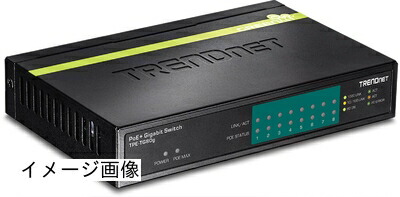 【新古品】 8 Port Gig PoE GREENnet Swtch