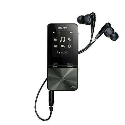 【中古】（新古品） ソニー(SONY) ウォークマン Sシリーズ 16GB NW-S315 : MP3プレーヤー Bluetooth対応 最大52時間連続再生 イヤホン付属 2017年モデル ブラック NW-S315 B