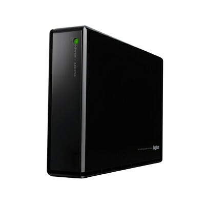 【中古】 ロジテック 省電力&静音仕様モデル USB 2.0 外付けハードディスク 2TB LHD-EN2000U2W｜ベアホームズ