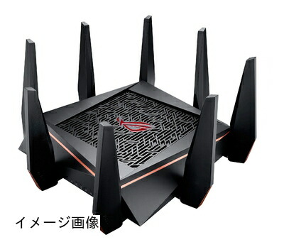 【新古品】 ASUS 無線LAN 無線電話 ゲーミングルーター AC5300 11ac 2167+2167+1000Mbps 取り組み周波数帯域 GT-AC5300 【最大限度24台 4LDK 3階建 なおなお書き4 相応う】