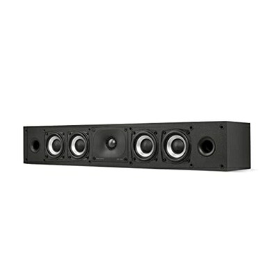 【中古】（新古品） ポークオーディオ POLK AUDIO SIGNATURE ELITE ES35 スリムセンタースピーカー(LCR)ブラウン ES35BRN
