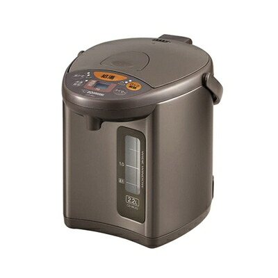 【中古】（新古品） 象印マホービン 電気ポット 2.2L メタリックブラウン CD-WU22-TM