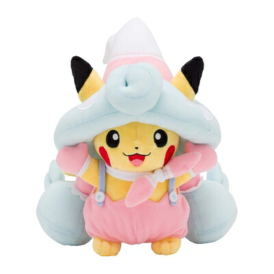 【中古】（新古品） ポケモン ぬいぐるみ Halloween Galar Garden ピカチュウ 27&times;26&times;24(H&times;W&times;D:?)｜ベアホームズ