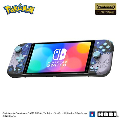 【中古】（新古品） 連射・連射ホールド機能搭載ポケットモンスター グリップコントローラー Fit for Nintendo Switch ゲンガー【Nintendo Switch対応】