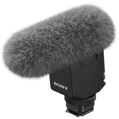【中古】（新古品）SONY(ソニー) 写真機用マイクロホン ショットガンマイクロホン 変数指向性 陳列場映写幕嘱する ECM-B10