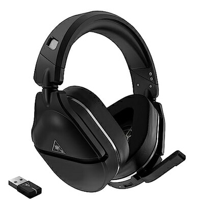 【新古品】 Turtle Beach ゲーミングヘッドセット Stealth 700 Gen2 ワイヤレス 2.4GHz/Bluetooth スマホ 同時 ブラック/黒 フリップミュート ステルス 20時間持続 PS5 / PS4 / PC / Switch