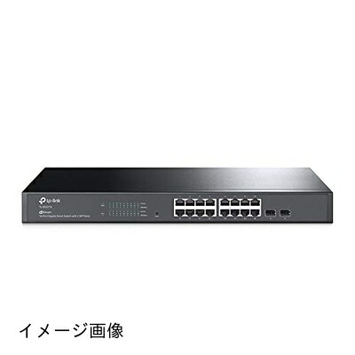 【新古品】 TP-Link JetStream 16界面 ギガビットスマートスイッチ （2 SFP拡張スロット積み上げる）TL-SG2218(UN)
