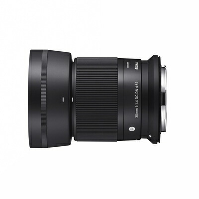 【中古】シグマ(Sigma) 水晶体 30粍 F1.4 DC DN Canon キヤノン RFマウント 単興味の中心 標準尺度 APS-C 鏡鑑受け答え用 Contemporary