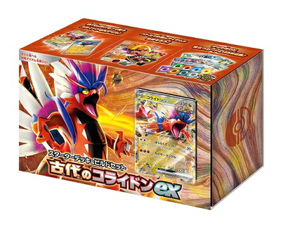 【中古】 ポケモンカードゲーム スカーレット＆相撲取り草 クランク甲板＆ビルドセット 古代のコライドンex