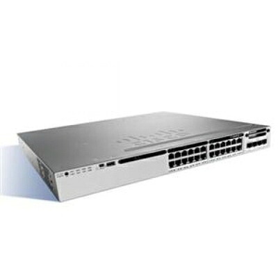【新古品】 Cisco Systems WS-C3850-24T-E WS-C3850-24T-E CATALYST 3850 24界面 DATA IP 有線LAN-スイッチングハブ