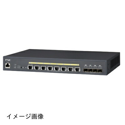 【新古品】 FXC 12ポートマルチギガ 4拡張スロット1G/10GSFP+ L2+管理すること役立つこと付PoE++取り替えっこ FXCX5512PE