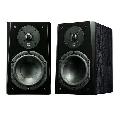 【中古】 SVS Prime 本棚スピーカー (ペア) - プレミアム ブラック アッシュ|ベアホームズ