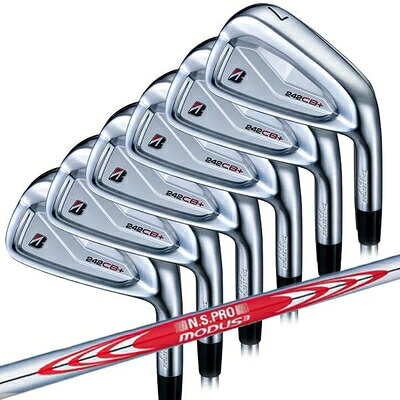 【中古】（新古品） (特注完成品) ブリヂストン 242CB+ アイアンセット(6本 #5-9,PW) N.S.PRO N.S.PRO モーダス3 ツアー120 硬さS 2024年モデル (日本正規品 モーダス120S)