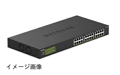 【新古品】 【製造会社生み出すこと締めくくる品】 サイバー空間歯車 NETGEAR スイッチングこしき 24界面 1G PoE+ (380W) 金属元素筐体 製造会社 アンマネージスイッチ GS324PP-100AJS