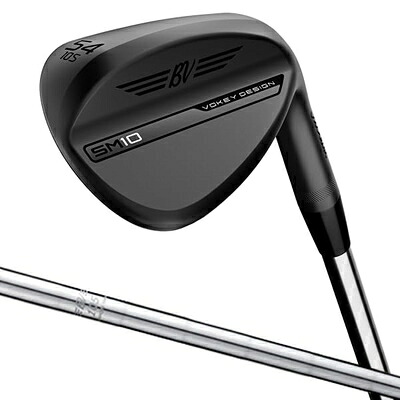 【中古】（新古品） Titleist(タイトリスト) VOKEY DESIGN JET BLACK SM10 BV105 WEDGE ボーケイ・デザイン ジェットブラック エスエム テン ビーブイ105 ウェッジ【56-14(Fグラインド) / ワンフレックス(S相当)】日本正規品 RH 右利き用