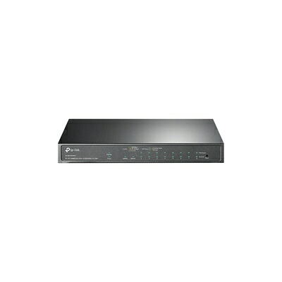 【新古品】 TP-Link TL-SG1210MPE | 8ポートギガビットPoE取り替えっこ | 飾り気の無いスマートマネージド | 8 PoE+界面 @123W 、アップリンクギガビットポート2個 + ジャズバンドSFP拡張スロット1個付き添い人 | QoS、Vlan、IGMP、LAG