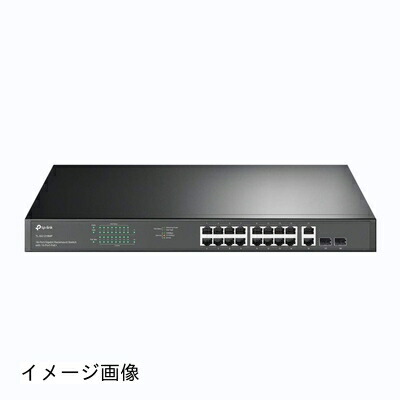 【新古品】 TP-LINK 18界面 ギガビット 仕合わせマウント 取り替えっこ PoE+ 16界面積み上げる TL-SG1218MP UN