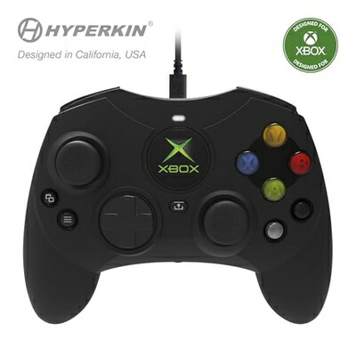 【新古品】 HYPERKIN Duchess Xbox Series X|S, Xbox One, Windows 10|11, PC専用有線コントローラ Black