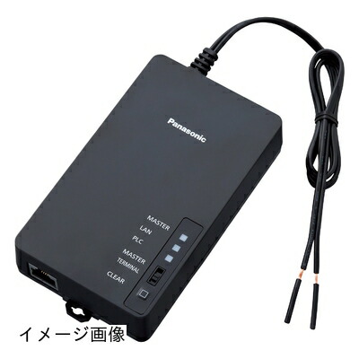 【新古品】 パナソニック(Panasonic) 固定ディスク-PLC相応うPLCアダプタ 端子台滑りだし手合い 室外用 ボックス席内据え付ける WPN7112