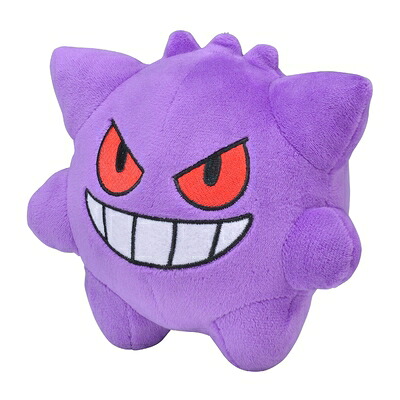 【中古】（新古品） ポケモンセンターオリジナル ポケモンドールズ ゲンガー 14×17×10(H×W×D:?)