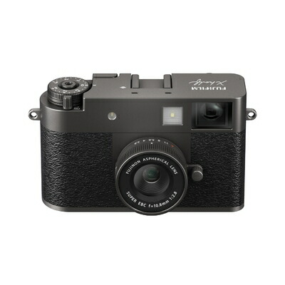 【中古】（新古品）富士フイルム(FUJIFILM) コンパクトデジタルカメラ X-half 濃灰色しろがね色 F X-HF1-CS JP 二言葉づかい相応う