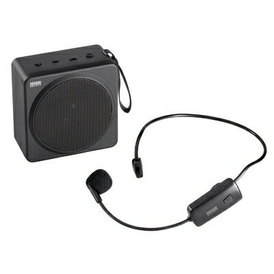 【中古】(新古品)サンワサプライ ワイヤレスポータブル拡声器 MM-SPAMP15