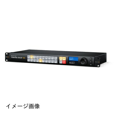 【新古品】 Blackmagic Videohub 12G (20x20)