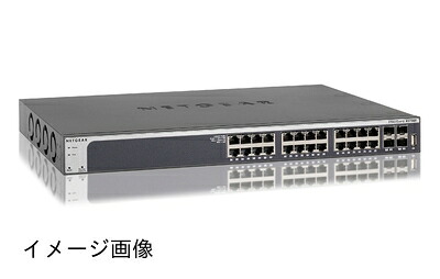 【新古品】 【正規品】 ネットギア NETGEAR スイッチングハブ 24ポート 10G (10G SFP+x4) 金属筐体 リミテッドライフタイムハードウェア スマートスイッチ XS728T-100AJS｜ベアホームズ