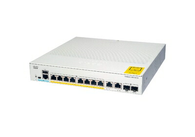 【新古品】 Cisco Catalyst 1000-8T-E-2G-L 網状組織取り替えっこ 8ギガビットイーサネットポート 2X 1G SFP/RJ-45ジャズバンド界面 気違い受け答え取りまわし 外の方なおなお書き エンハンスドリミテッド (C1000-8T-E-2G-L)